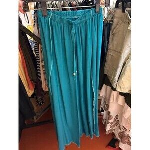 Boho turquoise Palazzo pants